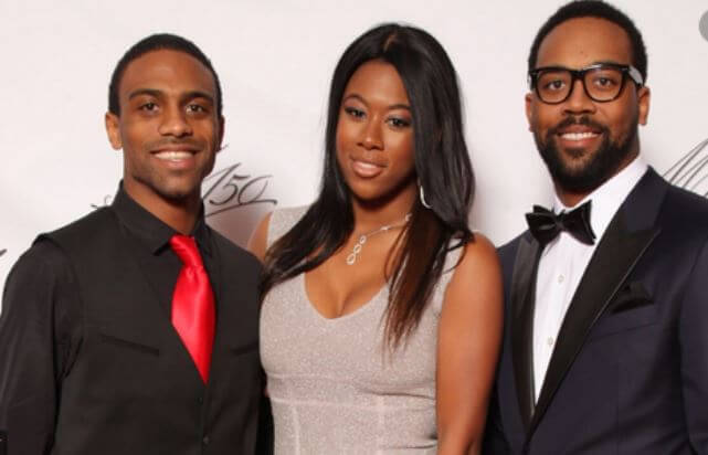 Radina Aneva’s husband, Jeffrey, with siblings Jasmine and Marcus